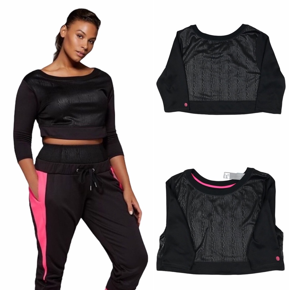 NWT SOPHIE THEALLET for Livi Active Yoga Crop Top